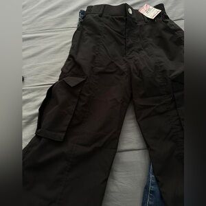 Jeans/ pans- / cargo style/ size 2 / black